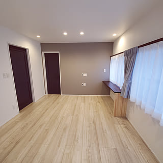 アクセントクロス ウォークインクローゼット入り口のインテリア実例 Roomclip ルームクリップ