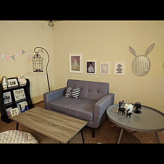 リビング/ソファー/リボンクッション/リボン/クッション...などのインテリア実例 - 2018-12-03 15:03:26