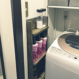 バス/トイレ/生活感たっぷり/BLACK+DECKER/ブラックアンドデッカー/隙間収納...などのインテリア実例 - 2018-02-05 22:53:56