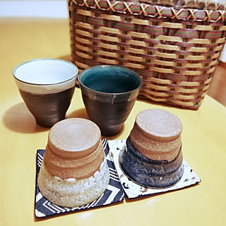 机/和の陶器/冬場に使いたい物/母特製のクラフトかご/RC の出会いに感謝!...などのインテリア実例 - 2019-12-16 17:36:51