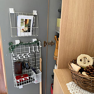 セリア ワイヤーネット収納のアイデア おしゃれなインテリア実例 Roomclip ルームクリップ