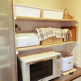 棚/ブレッドケース/マンション/シンプルが好き/猫と暮らす...などのインテリア実例 - 2016-10-31 20:51:52