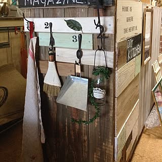 キッチン/カフェ風インテリアを目指して/賃貸/キッチンカウンターDIY中/端材消費し隊...などのインテリア実例 - 2015-01-31 09:37:47