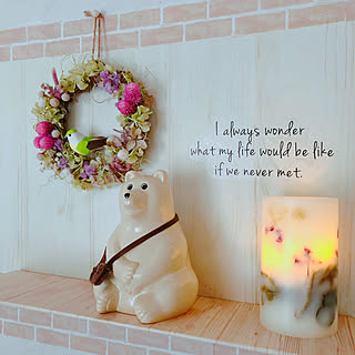 お気に入り/RCの出会いに感謝♡/おうち大好き(▰˘◡˘▰)/築20年のちいさなおうちです♡/棚...などのインテリア実例 - 2019-04-04 21:48:37