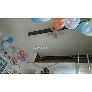 リビング/天井/DIY/こどもと暮らす。/子どものいる暮らし...などのインテリア実例 - 2019-02-19 08:27:12