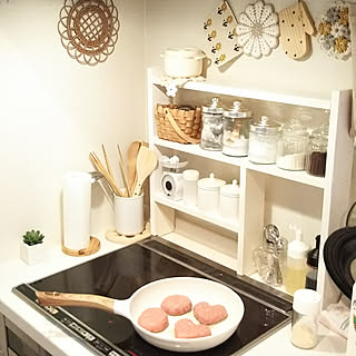 キッチン/子供と暮らす家/いいね&フォローありがとうございます☆/プロフからミンネ行けます♡/フォロワー様500人突破♡感謝です♡...などのインテリア実例 - 2018-09-08 08:53:47