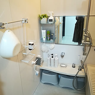 よごれにくくさびにくいシャワーラックのインテリア実例 Roomclip ルームクリップ