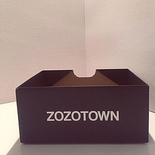 収納 Zozotownの箱のインテリア実例 Roomclip ルームクリップ