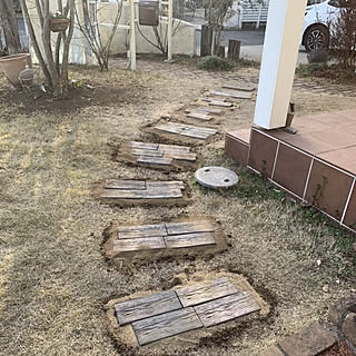 お庭 飛び石のインテリア実例 Roomclip ルームクリップ