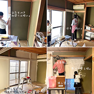 壁/天井/実家/壁塗装/和室から洋室/フォロワーさんに感謝♡...などのインテリア実例 - 2019-01-18 07:56:28