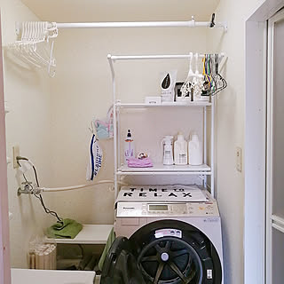 突っ張り棒 洗濯物のインテリア実例 Roomclip ルームクリップ