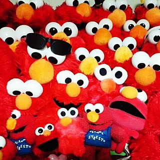 ぬいぐるみ エルモのインテリア実例 Roomclip ルームクリップ