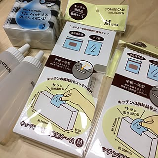 キッチン/ホワイト/スポンジ/ディスペンサー/収納ケース...などのインテリア実例 - 2017-07-01 19:53:17