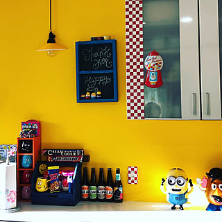 壁紙黄色のインテリア実例 Roomclip ルームクリップ