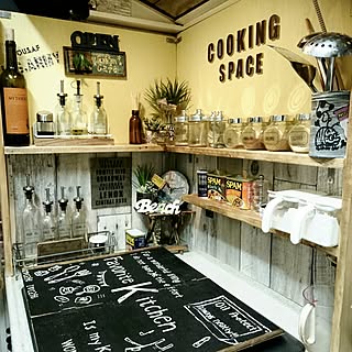 キッチン/カフェ風インテリア/素敵なお家作り/いいね、フォロー本当に感謝です♡/家にあるもので可愛い雑貨...などのインテリア実例 - 2016-11-08 12:53:33