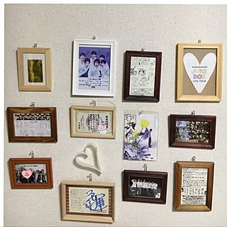 ジャニーズグッズのインテリア実例 Roomclip ルームクリップ