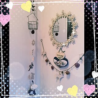 玄関/入り口/トールペイント手描き/クリスマス/ハンドメイド/salut!...などのインテリア実例 - 2015-11-19 00:42:35