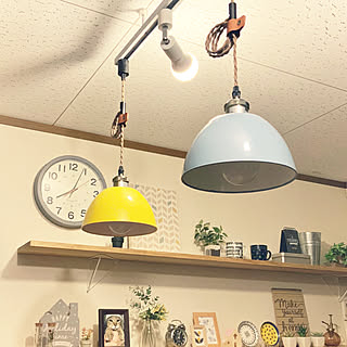 ペンダントライト リメイク/シェード手作り/DIY/ペンダントライト/hapio select...などのインテリア実例 - 2020-04-18 20:19:37