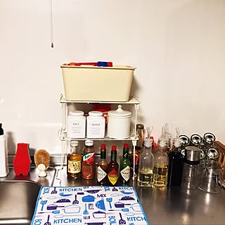 キッチン/いいね、フォロー本当に感謝です♡/いいね押し逃げごめんなさい(>_<)/片付けおわらない!!/引越ししました...などのインテリア実例 - 2017-04-19 04:20:32