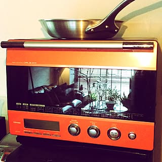 キッチン/フライパンは業務用33cm/家電/初期モデル/TOSHIBA...などのインテリア実例 - 2015-04-30 14:27:06