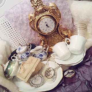 ノリタケ/時計/ジュエリーボックス/フォトフレーム/ヴィンテージ...などのインテリア実例 - 2015-02-07 22:59:33