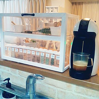 コーヒーメーカー/ドルチェグスト/coffee/珈琲タイム/珈琲のある暮らし...などのインテリア実例 - 2017-11-24 21:30:50