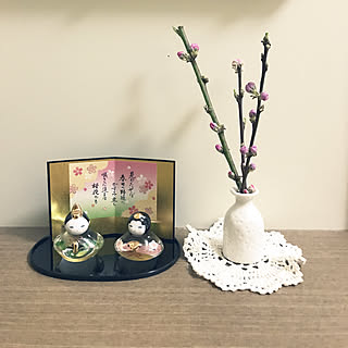 桃の花飾りましたのインテリア実例 Roomclip ルームクリップ