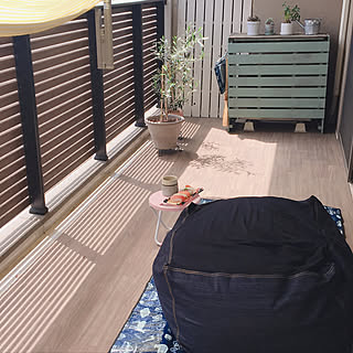 ベランダ ベランピングもどきのインテリア実例 Roomclip ルームクリップ