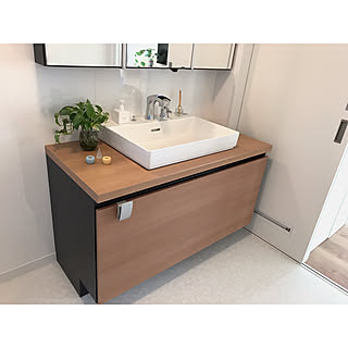 ベッセルタイプ ルミシス洗面台のインテリア実例 Roomclip ルームクリップ