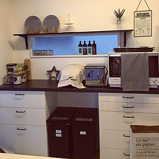 キッチン/モノトーン/キッチン/背面収納/グレーインテリア...などのインテリア実例 - 2017-09-21 16:39:42