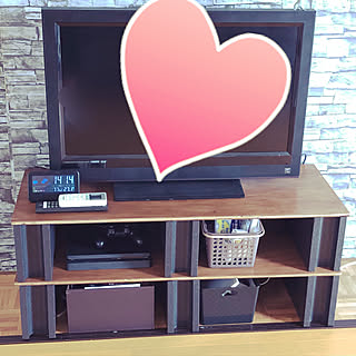 テレビボード Diy コメリのインテリア 手作りの実例 Roomclip ルームクリップ