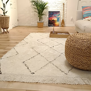 壁/天井/ラグ/西海岸インテリア/海を感じるアクセサリー/南国の香り...などのインテリア実例 - 2018-03-05 23:41:06