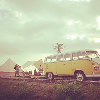キャンプ/Volkswagen Type 2/ワーゲンバス/キャンピングカー/in→go_slow_and_smile...などのインテリア実例 - 2016-10-07 09:58:04