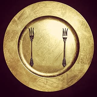 キッチン/食器/カトラリー/ゴールドのインテリア実例 - 2014-12-21 21:59:21