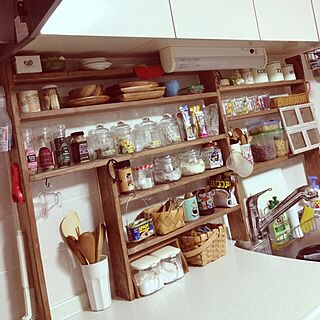 キッチン/DIY/カフェっぽくしたい/課題だらけのインテリア実例 - 2013-12-27 21:19:01