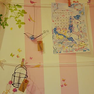 机/ワイヤークラフト/感謝です♡/フォロワーさんに感謝♥/wire-erableさん♡のインテリア実例 - 2017-03-19 19:11:51