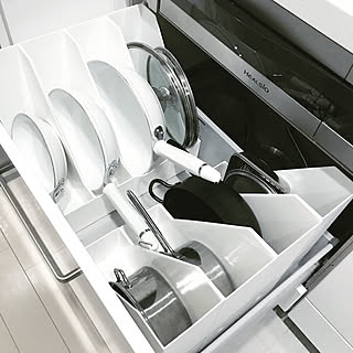 無印良品 フライパン収納のインテリア実例 Roomclip ルームクリップ