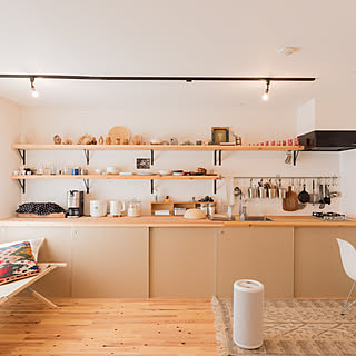 キッチン/石/リノベーション賃貸/国産材/無印良品...などのインテリア実例 - 2017-10-08 23:25:27