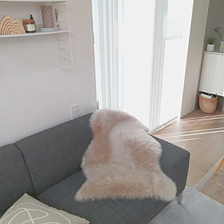 ニトリ ムートンラグのまとめページ Roomclip ルームクリップ