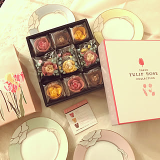 ピエールカルダン/パステルカラー/東京土産/チューリップローズ/tulip rose...などのインテリア実例 - 2020-01-30 09:29:23