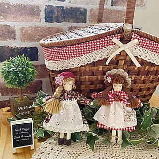 セリア オリジナルドールの商品を使ったおしゃれなインテリア実例 Roomclip ルームクリップ