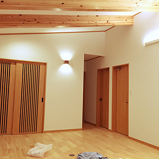 サンゲツ壁紙 パナソニック照明のインテリア実例 Roomclip ルームクリップ