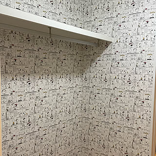 スヌーピー スヌーピー壁紙のおしゃれなアレンジ 飾り方のインテリア実例 Roomclip ルームクリップ