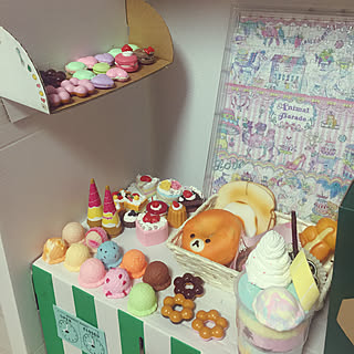 部屋全体/パステルカラー/女の子部屋/子供部屋のインテリア実例 - 2018-01-29 16:34:10