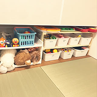おもちゃ収納 吊り押入れのアイデア おしゃれなインテリア実例 Roomclip ルームクリップ