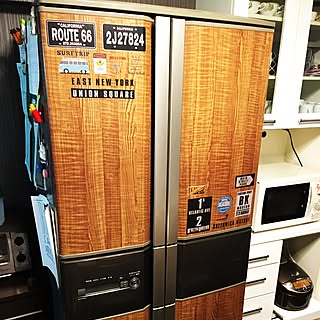 北欧 冷蔵庫リメイクのおしゃれなインテリア 部屋 家具の実例 Roomclip ルームクリップ