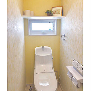 リリカラ壁紙 リクシルのトイレのインテリア実例 Roomclip ルームクリップ