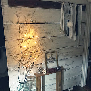 壁/天井/クリスマス/ダイソー/DIY/一人暮らし...などのインテリア実例 - 2017-11-16 19:36:20
