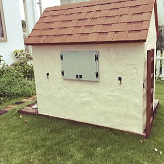 玄関/入り口/ままごとハウス DIY/お庭/ガーデニング/DIY...などのインテリア実例 - 2016-08-31 09:31:25