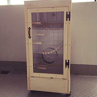 ハリネズミ ケージdiyのインテリア 手作りの実例 Roomclip ルームクリップ